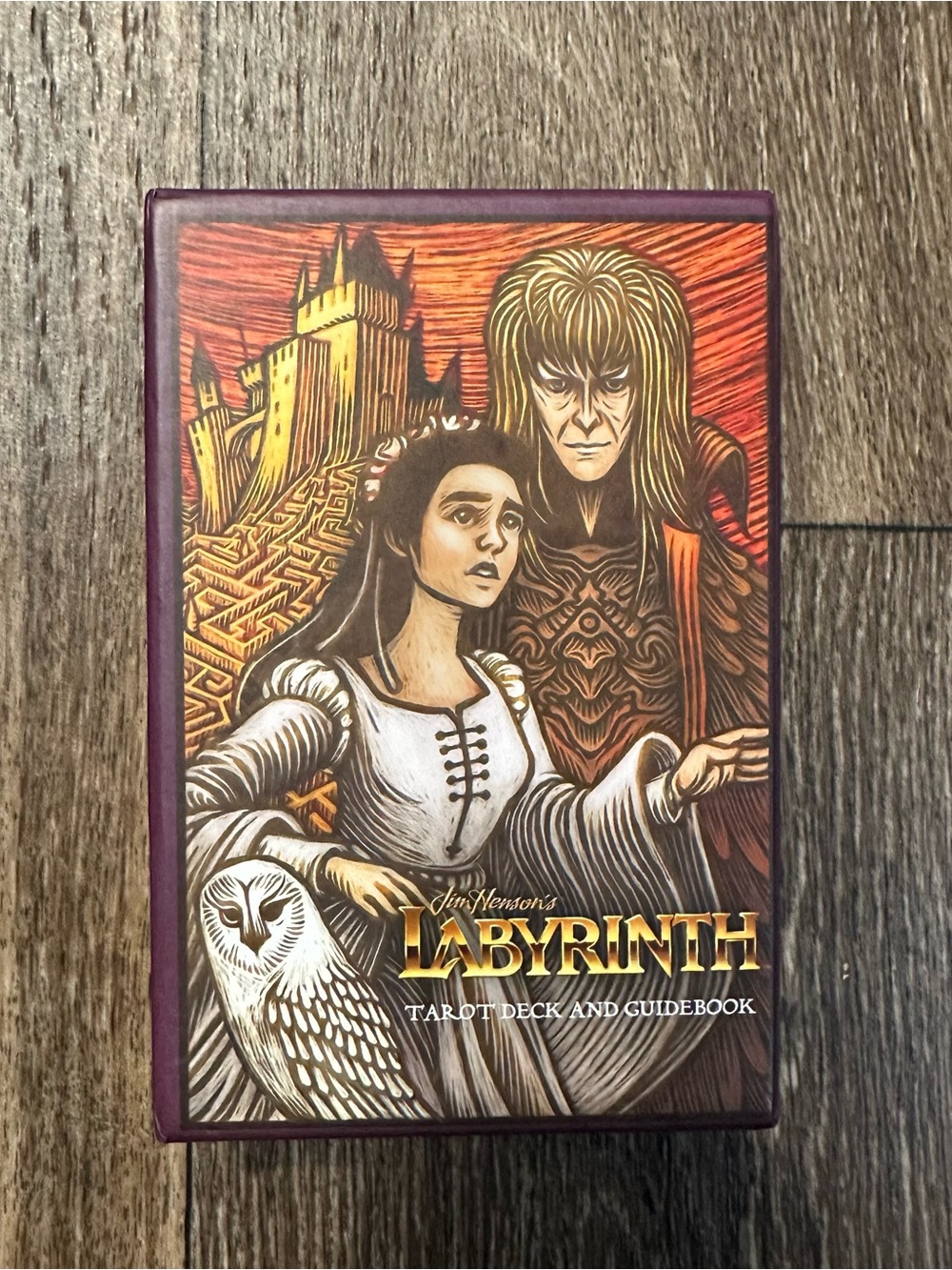 Labyrinth Tarot Deck and Guidebook | Movie Tarot Deck by Minerva Siegel (cards)